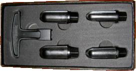 B1282 -
                  Brebbia Pipe Reamer Set - 4 head