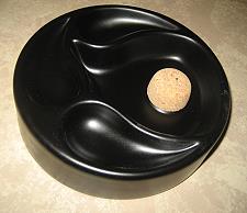 3-Pipe Ashtray Ceramic