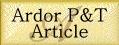 Ardor Pipe and Tobacco Magazine Article