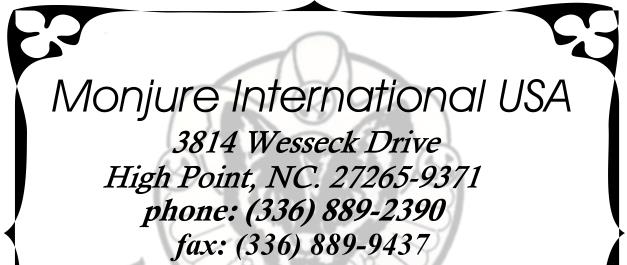 Monjure International Contact Address and Phone Number
