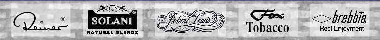 Reiner tobacco - Solani tobacco - Robert Lewis tobacco - Fox tobacco - Brebbia tobacco